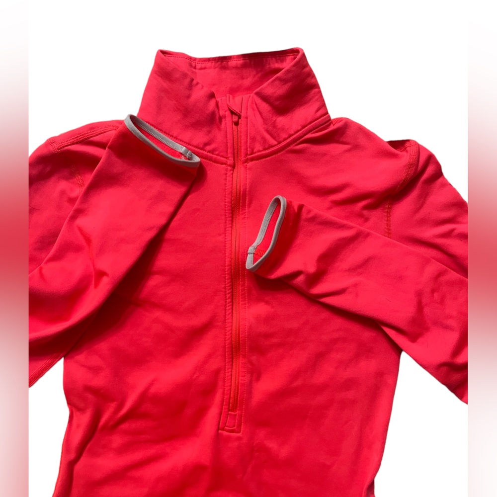 Nike Pro Dri Fit Neon Coral Pullover